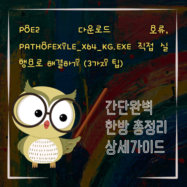 V2MID1918 POE2 다운로드 오류 PathOfExile x64 KGexe 직접 실행으로 해결하기 3가지 팁